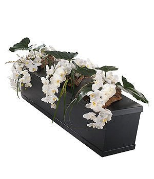 White Orchid Casket Bar Trio (Regular)